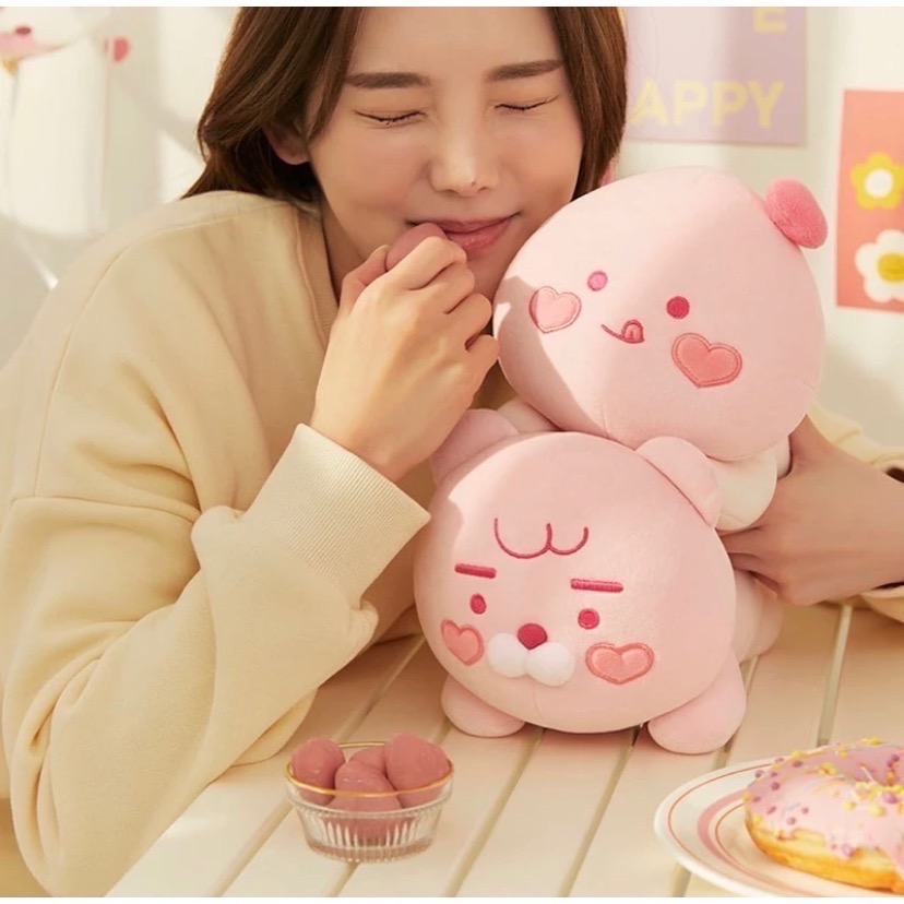 [KAKAO FRIENDS] 萊恩 情人節 七夕情人節 情人節禮物 粉紅萊恩 桃子 韓國代購 韓國  偷偷摸摸🐢-細節圖3