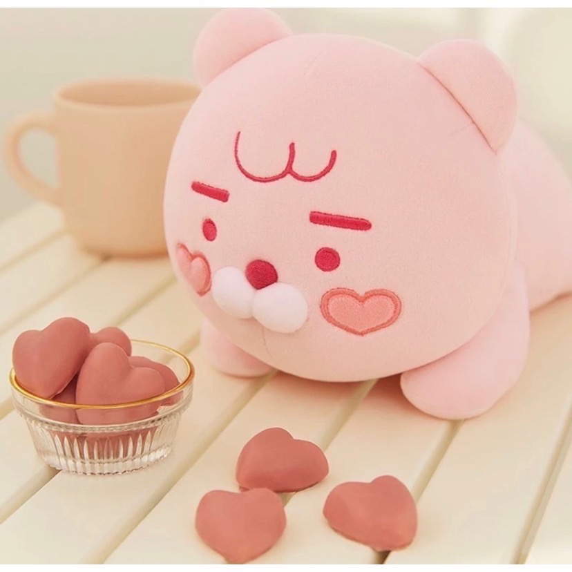 [KAKAO FRIENDS] 萊恩 情人節 七夕情人節 情人節禮物 粉紅萊恩 桃子 韓國代購 韓國  偷偷摸摸🐢-細節圖5