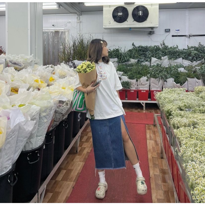 [DAILY.DAUGHTER] 泰國品牌 服飾 女生衣服 短袖 女生上衣 刺繡服飾 泰國 泰國代購 偷偷摸摸 🐢-細節圖4