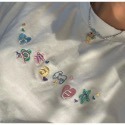 [DAILY.DAUGHTER] 泰國品牌 服飾 女生衣服 短袖 女生上衣 刺繡服飾 泰國 泰國代購 偷偷摸摸 🐢-規格圖2