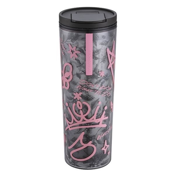 [STARBUCKS] BLACKPINK 聯名 BP 隨行杯 限量 托特袋 鑰匙圈 冷飲杯 保溫瓶 現貨-細節圖3