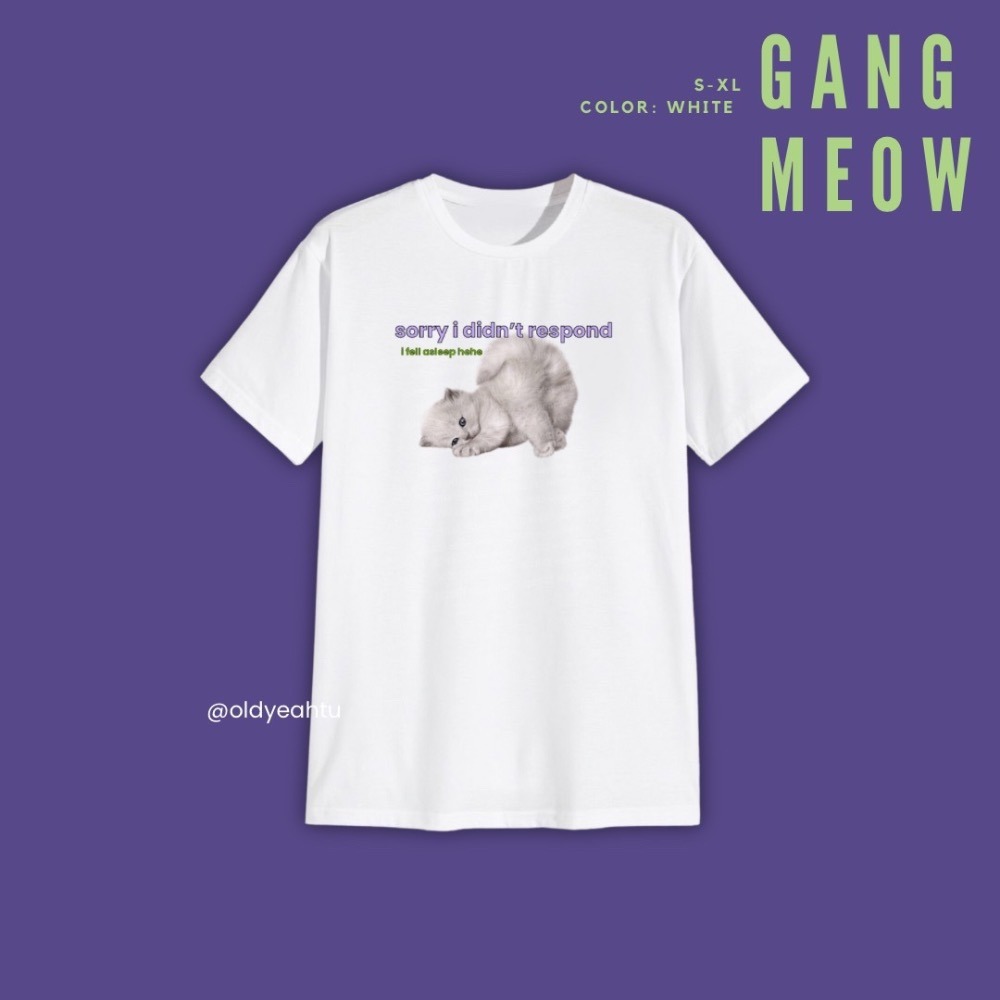 [OLDYEAHTU] 短袖 T恤 泰國品牌 泰國代購 貓咪 青蛙 泰國 偷偷摸摸🐢-細節圖3