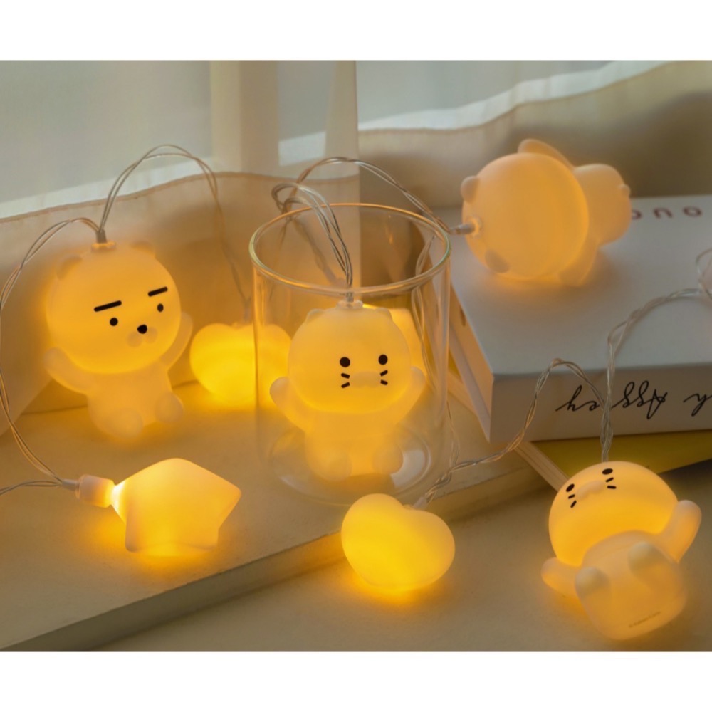 [KAKAO FRIENDS] 聖誕節 萊恩 春植 燈 小夜燈 掛飾 燈飾 聖誕燈 韓國代購 韓國 偷偷摸摸 🇰🇷-細節圖3