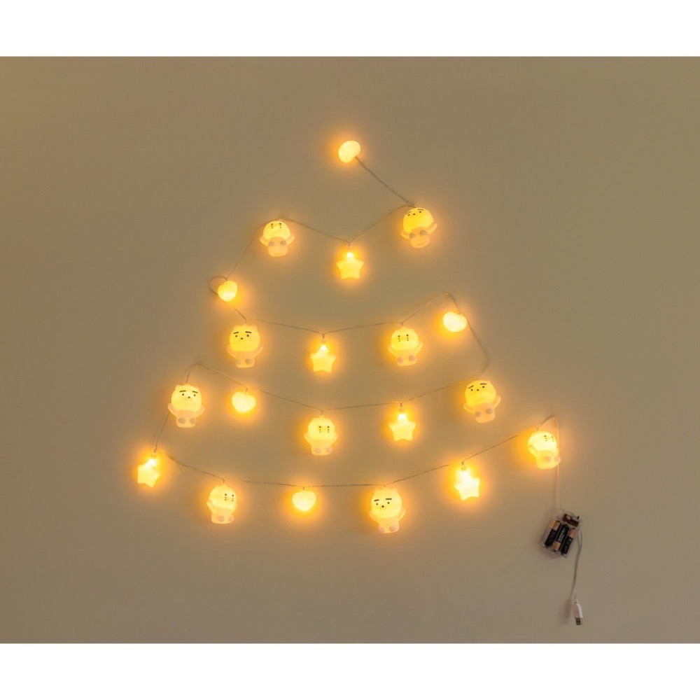 [KAKAO FRIENDS] 聖誕節 萊恩 春植 燈 小夜燈 掛飾 燈飾 聖誕燈 韓國代購 韓國 偷偷摸摸 🇰🇷-細節圖6