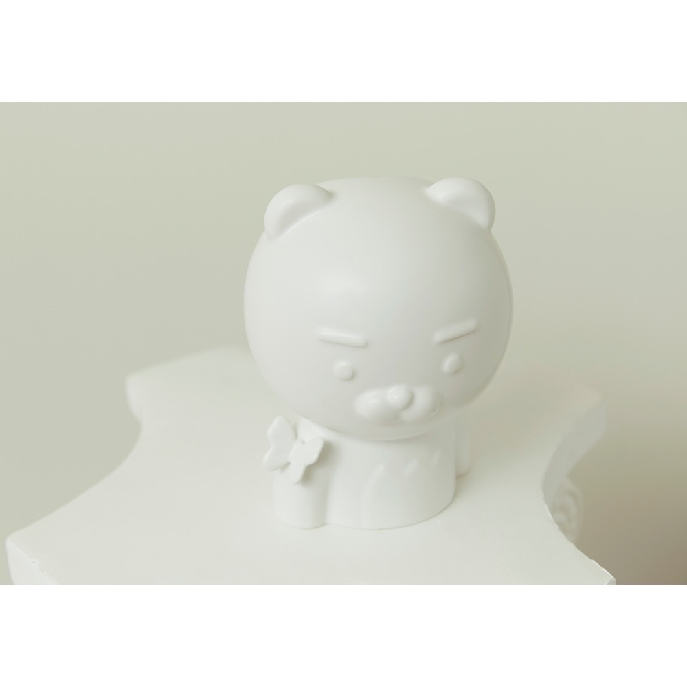 [KAKAO FRIENDS] 萊恩 春植 盆栽 擺設 入厝禮 白色 陶瓷 陶瓷盆栽 韓國🇰🇷-細節圖4