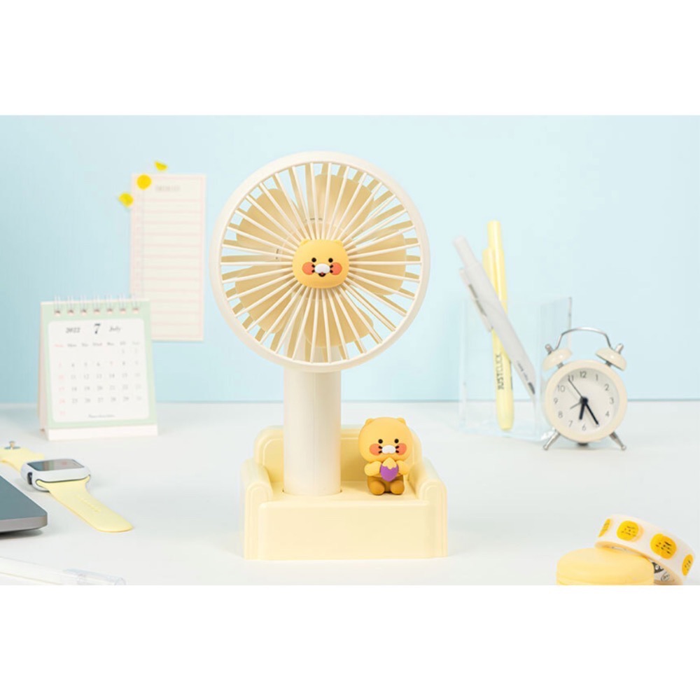 偷偷摸摸🐢 手持風扇 KAKAO FRIENDS 沙發風扇 風扇 電風扇 韓國 韓國代購 萊恩 春植 桃子 韓國🇰-細節圖3