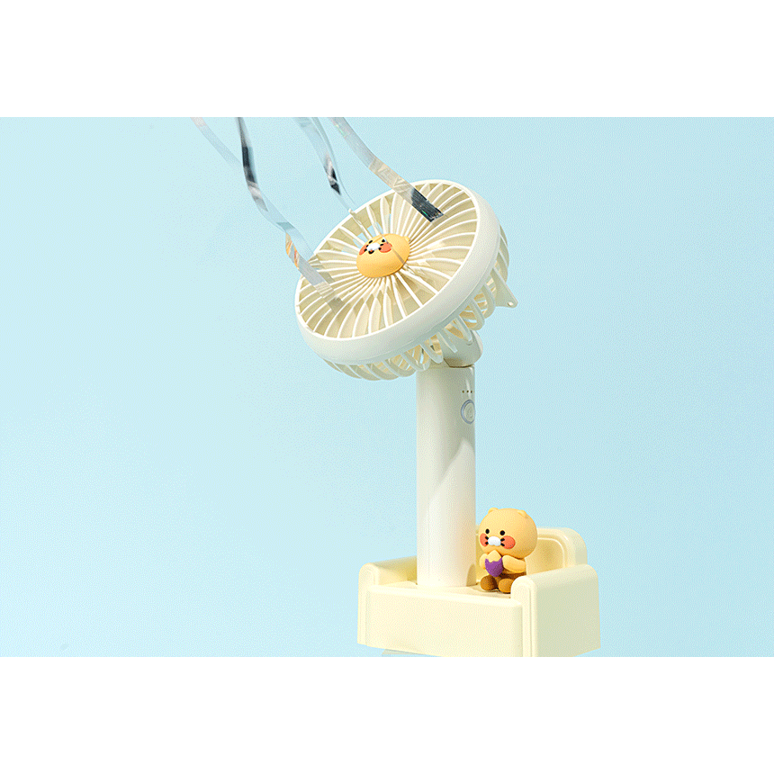 偷偷摸摸🐢 手持風扇 KAKAO FRIENDS 沙發風扇 風扇 電風扇 韓國 韓國代購 萊恩 春植 桃子 韓國🇰-細節圖5
