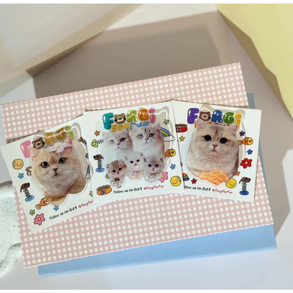 貓咪 手機支架 支架 氣囊支架 griptok 手機 貓 CAT 現貨-細節圖3