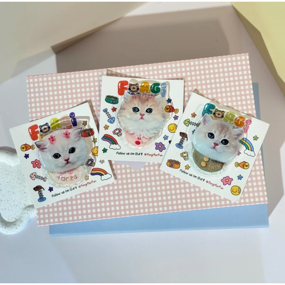 貓咪 手機支架 支架 氣囊支架 griptok 手機 貓 CAT 現貨-細節圖4