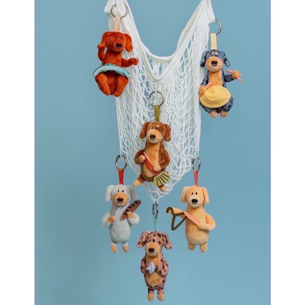 泰國代購 臘腸狗 盲盒 短腿幫 泰國 咖啡廳 臘腸狗盲盒 偷偷摸摸🐢-細節圖6