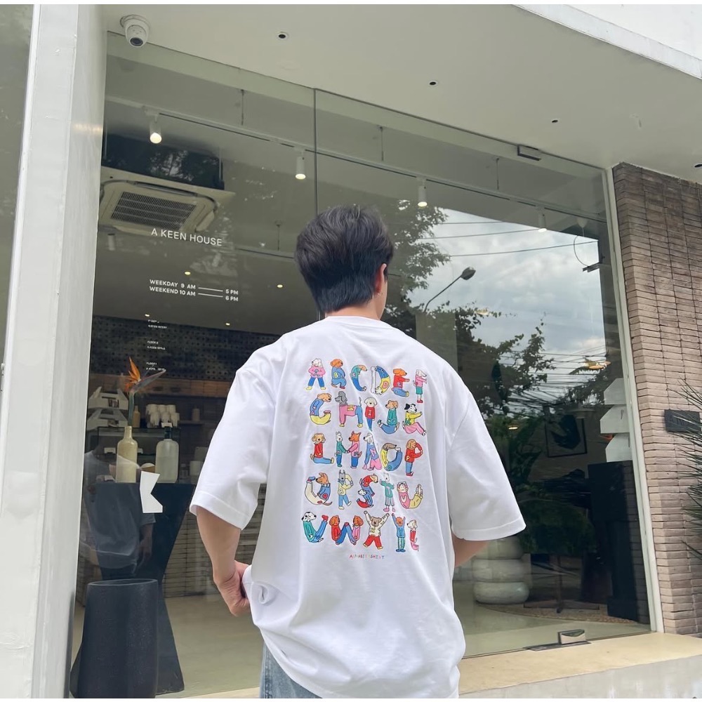 偷偷摸摸🐢 MBTI 泰國代購 T恤 泰國文創 Dogphabet 短袖 人格特質 情侶衣 情侶裝 泰國🇹🇭-細節圖4