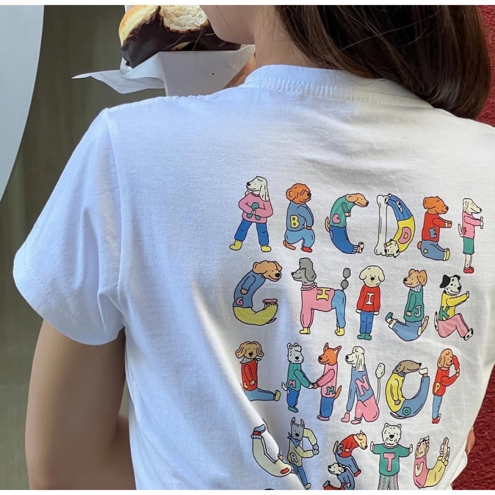 偷偷摸摸🐢 MBTI 泰國代購 T恤 泰國文創 Dogphabet 短袖 人格特質 情侶衣 情侶裝 泰國🇹🇭-細節圖6