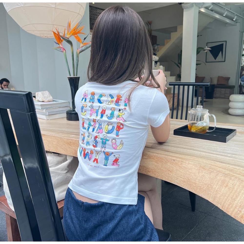 偷偷摸摸🐢 MBTI 泰國代購 T恤 泰國文創 Dogphabet 短袖 人格特質 情侶衣 情侶裝 泰國🇹🇭-細節圖7