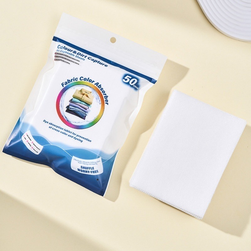 洗衣吸色片 防染洗衣吸色片  防染片 防串染 洗衣紙 防染巾 防染色 衣物防染色 吸色片-細節圖4