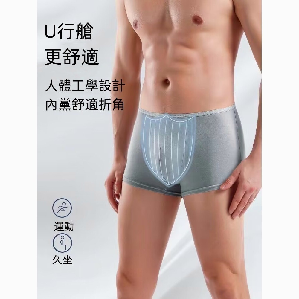5件裝 男士免洗內褲 竹纖維一次性免洗內褲 拋棄式內褲 一次性內褲 出差便攜 無菌內褲 旅行內褲 三角褲 四角褲-細節圖3