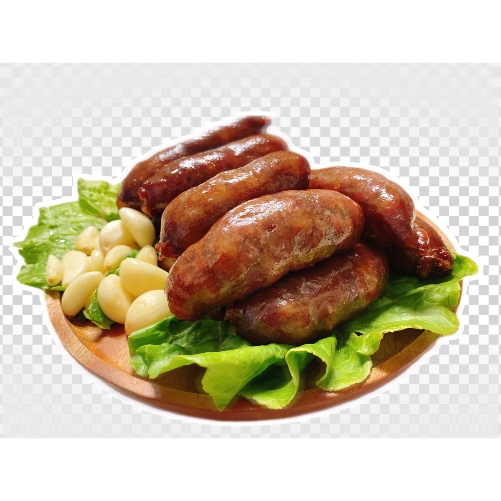 獨特配方｜純手工古早味黑香腸 | 1斤600g/包【約10條】-細節圖2