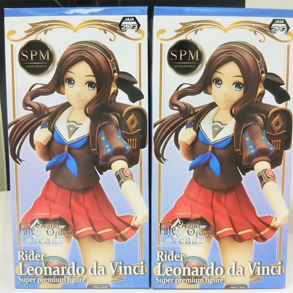 【模販珍藏館】*現貨* SEGA 景品 Fate FGO Arcade RIDER 李奧納多 達文西 公仔-細節圖3
