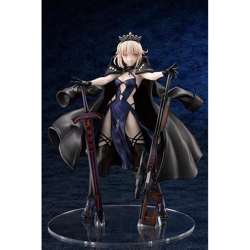 【模販珍藏館】*現貨* HJ限定 AMAKUNI Fate FGO 騎黑傻 泳裝黑傻 阿爾托莉雅 黑賽巴 pvc 完成品-細節圖4