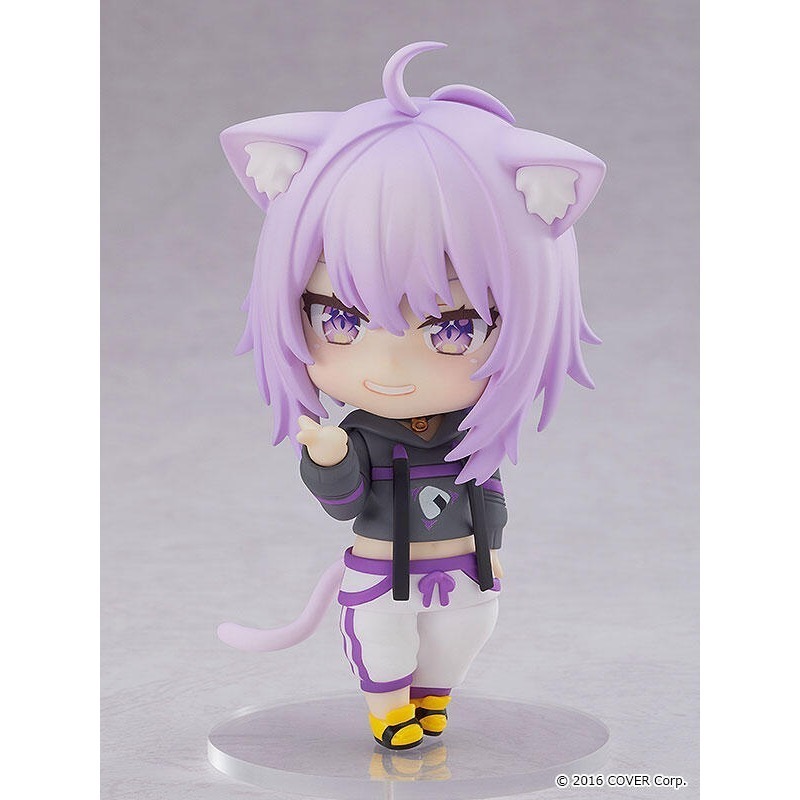 【模販珍藏館】*現貨* 代理 GSC 黏土人 hololive 猫又おかゆ 貓又小粥 可動 完成品 1860-細節圖3