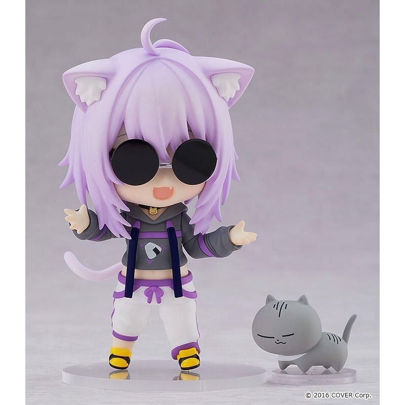 【模販珍藏館】*現貨* 代理 GSC 黏土人 hololive 猫又おかゆ 貓又小粥 可動 完成品 1860-細節圖5