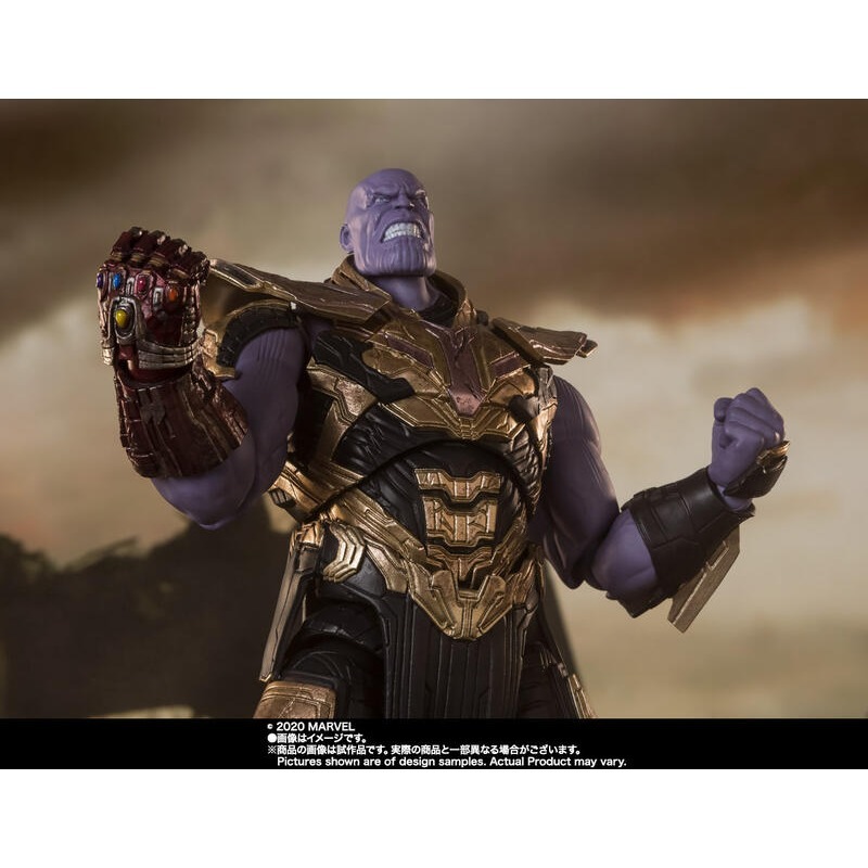 【模販珍藏館】*現貨* 代理 PB 魂商店 萬代 BANDAI SHF s.h.f 漫威 復仇者聯盟 薩諾斯 終局之戰-細節圖3