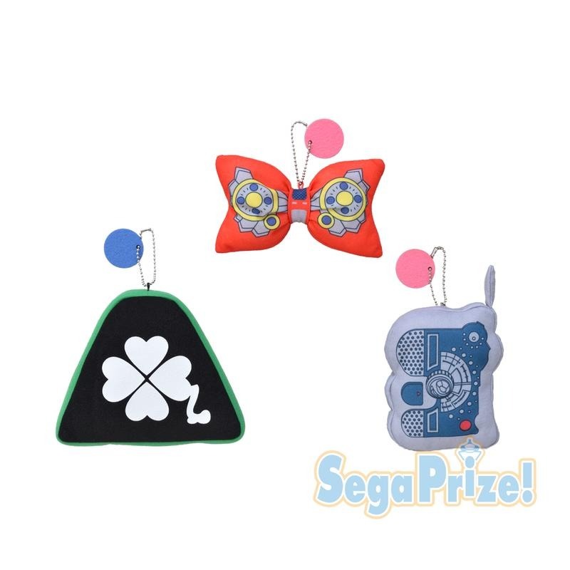 【模販珍藏館】*現貨* SEGA 景品 名偵探柯南 領結變聲器 基德帽 少年偵探團徽章 幸運草 不織布 吊飾-細節圖2