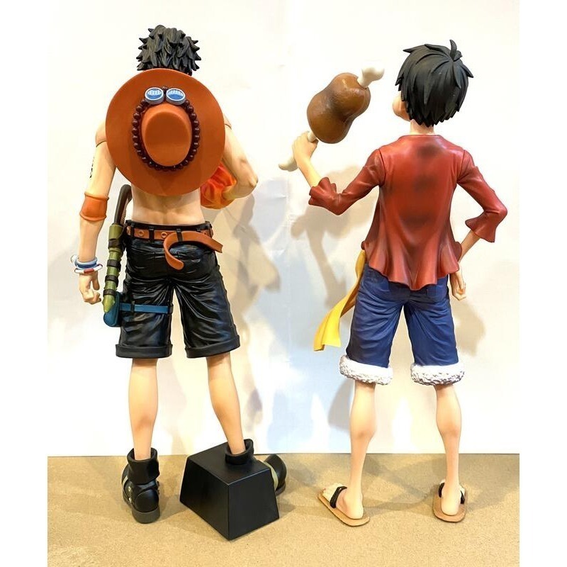 【模販珍藏館】*現貨* 代理 萬普 BP景品 航海王 海賊王 Grandista nero 艾斯 魯夫 可換臉-細節圖2
