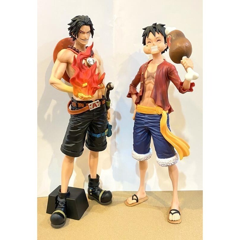【模販珍藏館】*現貨* 代理 萬普 BP景品 航海王 海賊王 Grandista nero 艾斯 魯夫 可換臉-細節圖3