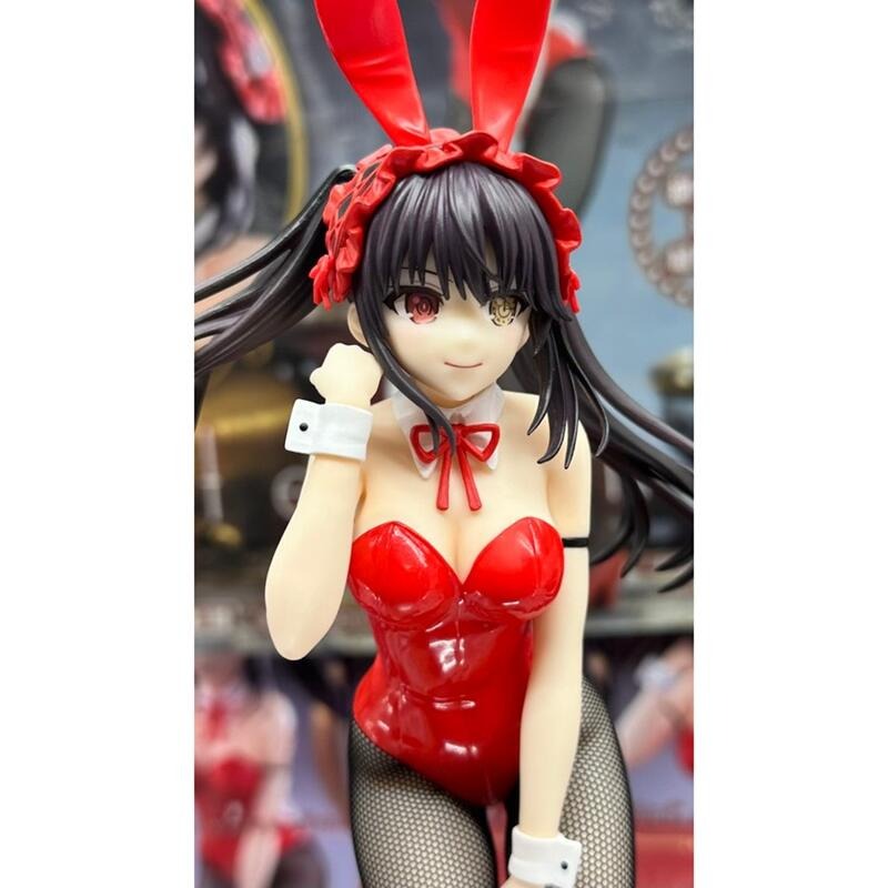【模販珍藏館】*現貨* FuRyu 景品 BiCute 約會大作戰 時崎狂三 兔女郎 29cm-細節圖4