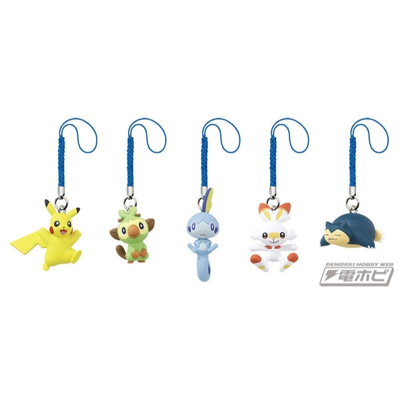 【模販珍藏館】*現貨* T-arts 神奇寶貝 精靈寶可夢 吊飾 炎兔兒 敲音猴 淚眼蜥 卡比獸 皮卡丘 轉蛋 扭蛋-細節圖2