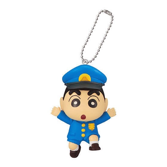 【模販珍藏館】*現貨* 萬代 BANDAI 蠟筆小新 謎團!花之天下春日部學院 公仔 吊飾 全5款 扭蛋 轉蛋-細節圖2