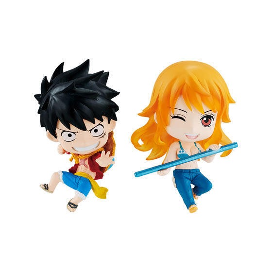 【模販珍藏館】*現貨* 萬代 BANDAI 海賊王 航海王 魯夫 娜美 公仔 一番賞 全18顆 轉蛋 扭蛋-細節圖3