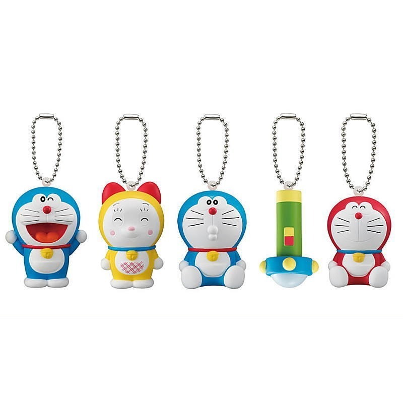 【模販珍藏館】*現貨* 萬代 BANDAI 哆啦A夢 軟膠 吊飾 第二彈 全5種 轉蛋 扭蛋-細節圖2