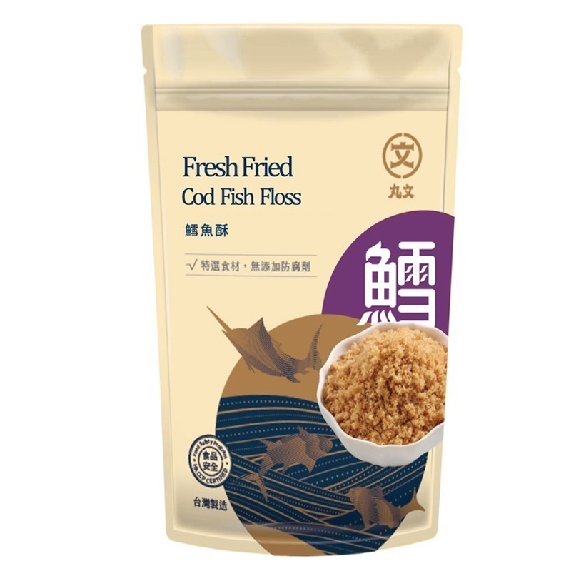 【丸文食品】鱈魚酥220g-細節圖2