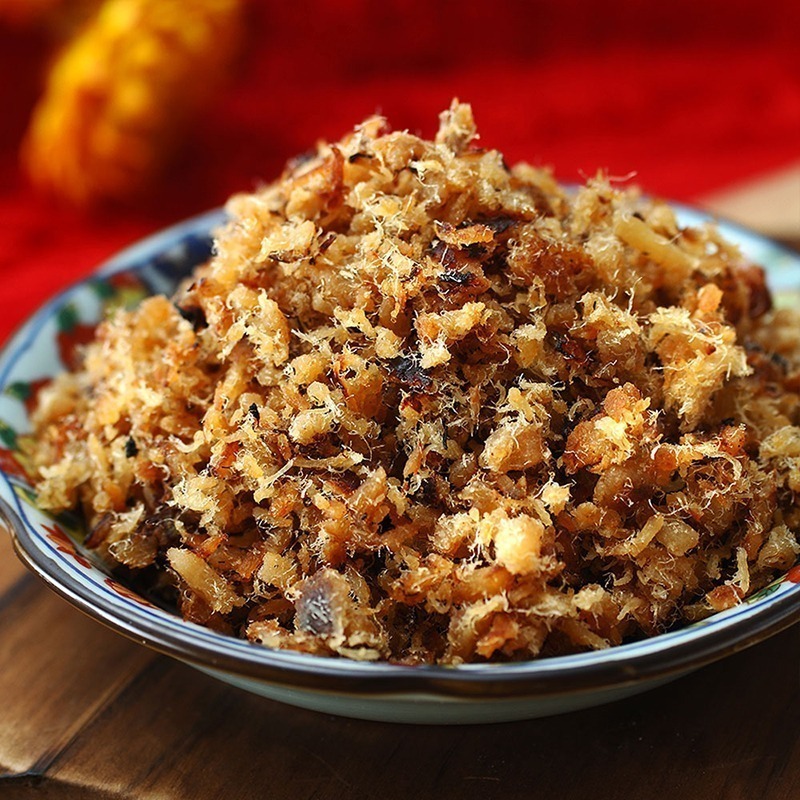 【丸文食品】圓滿小禮盒（古早味旗魚鬆220g*2包）-細節圖3