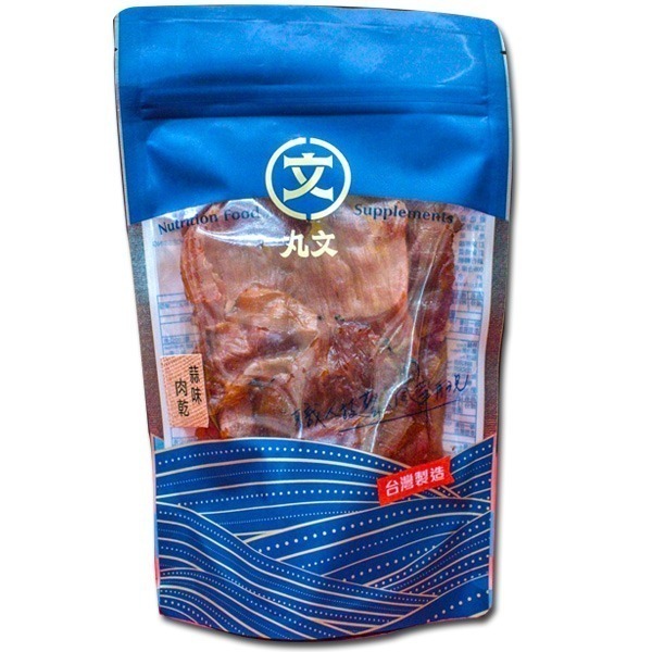 【丸文食品】蒜味肉乾130g-細節圖3