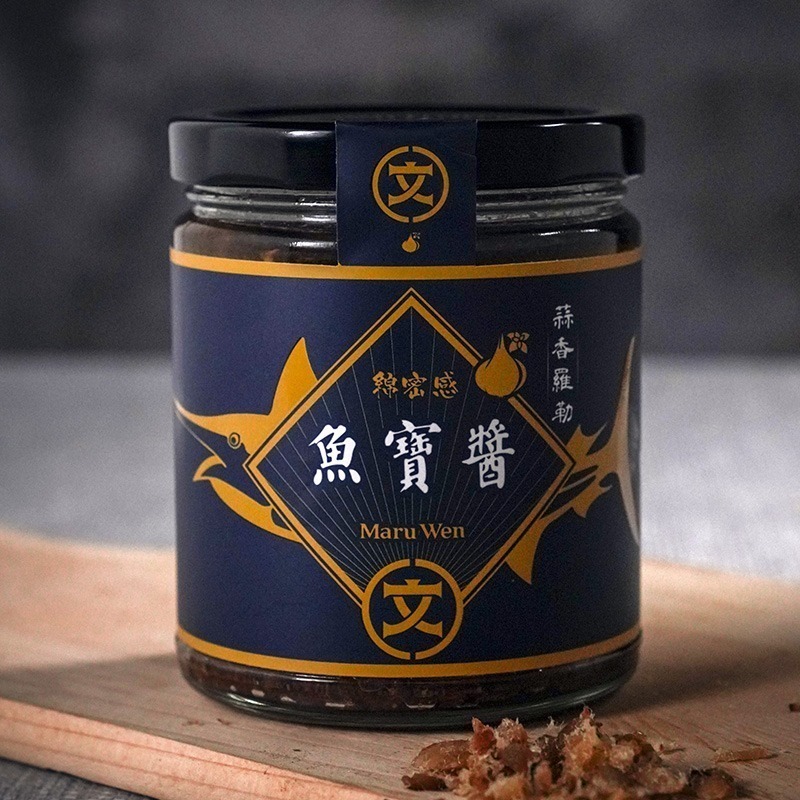 【丸文食品】魚寶禮盒(蒜香+辣味)魚寶醬2罐+魚寶麵2包-細節圖4