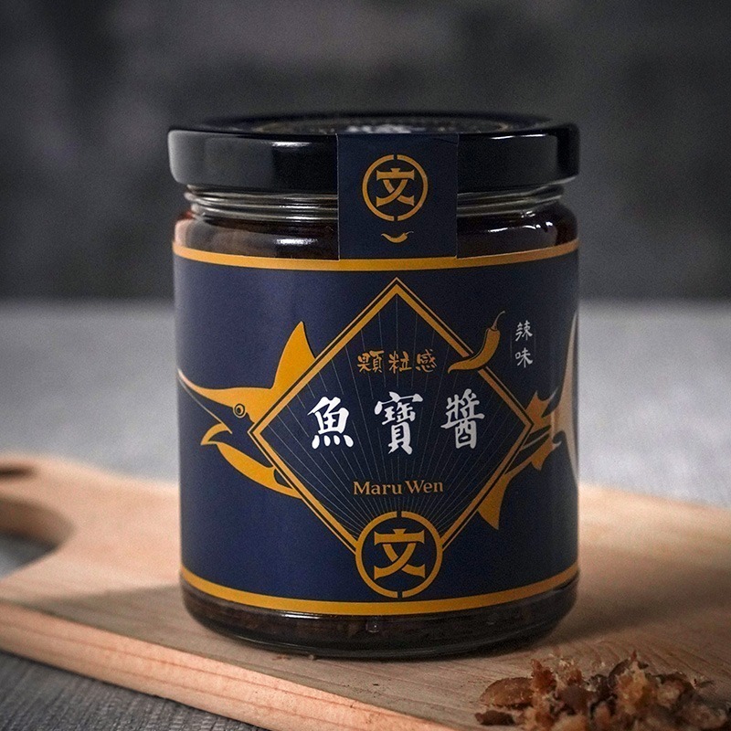 【丸文食品】魚寶禮盒(蒜香+辣味)魚寶醬2罐+魚寶麵2包-細節圖5