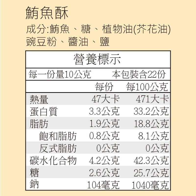 【丸文食品】極饌魚鬆酥大禮盒( 銀養旗魚鬆1包+旗魚酥1包+鮭魚酥1包+鮪魚酥1包+虱目魚酥1包)-細節圖7