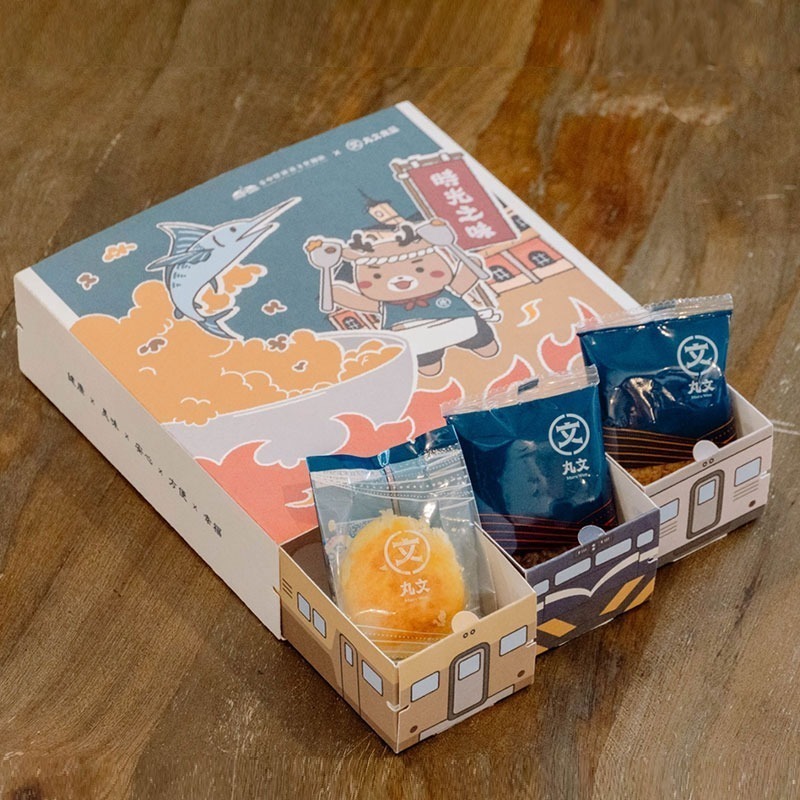 【限時購】【丸文食品】時光之味三層豪華分享盒-細節圖6