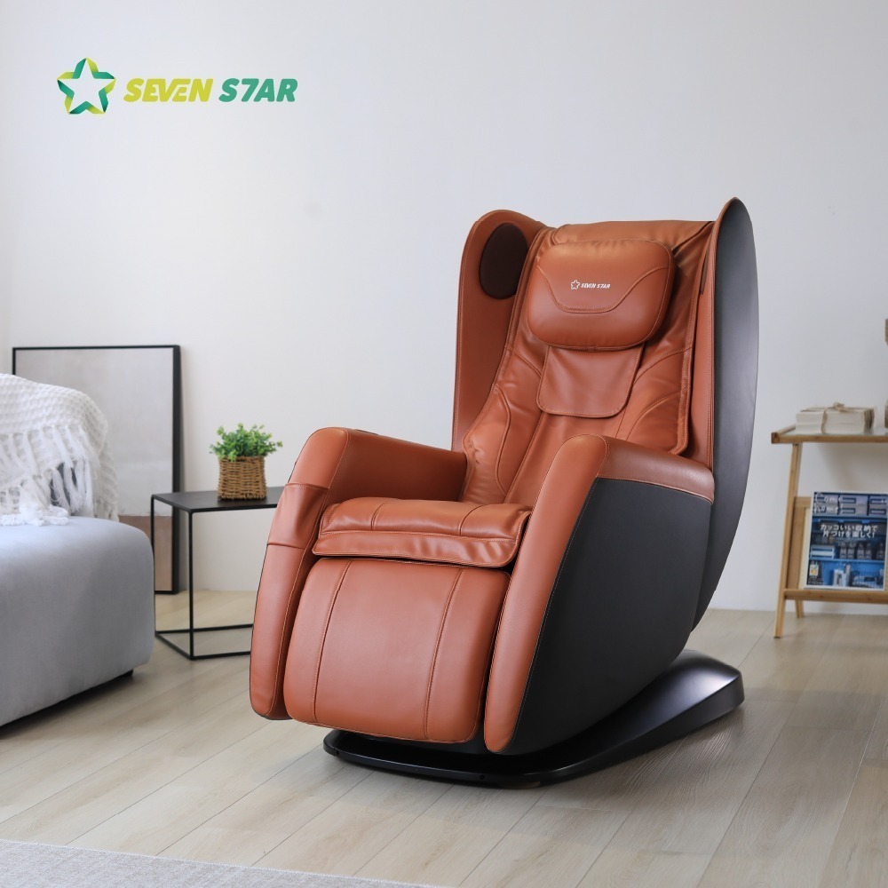 【SevenStar七星級】躍動天波椅SC-588 (灰白/橘棕)-細節圖3