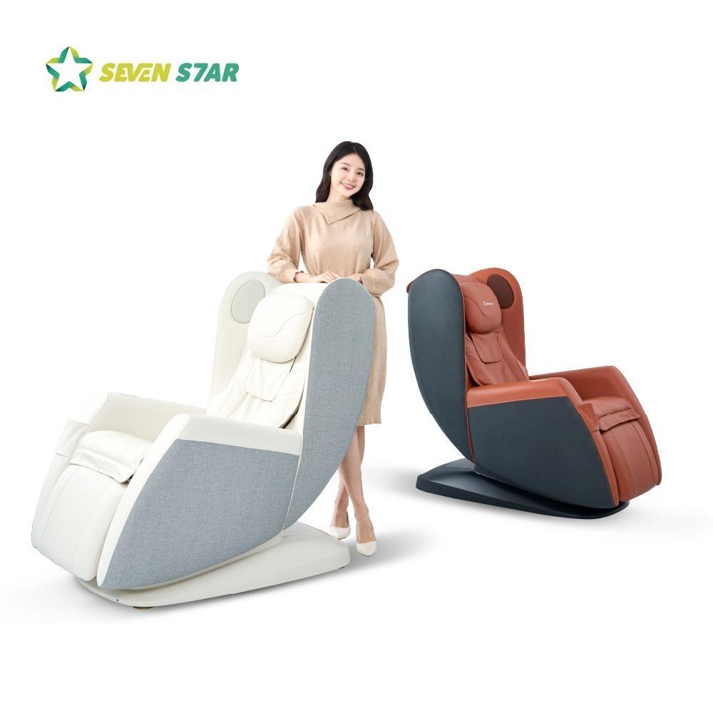 【SevenStar七星級】躍動天波椅SC-588 (灰白/橘棕)-細節圖5