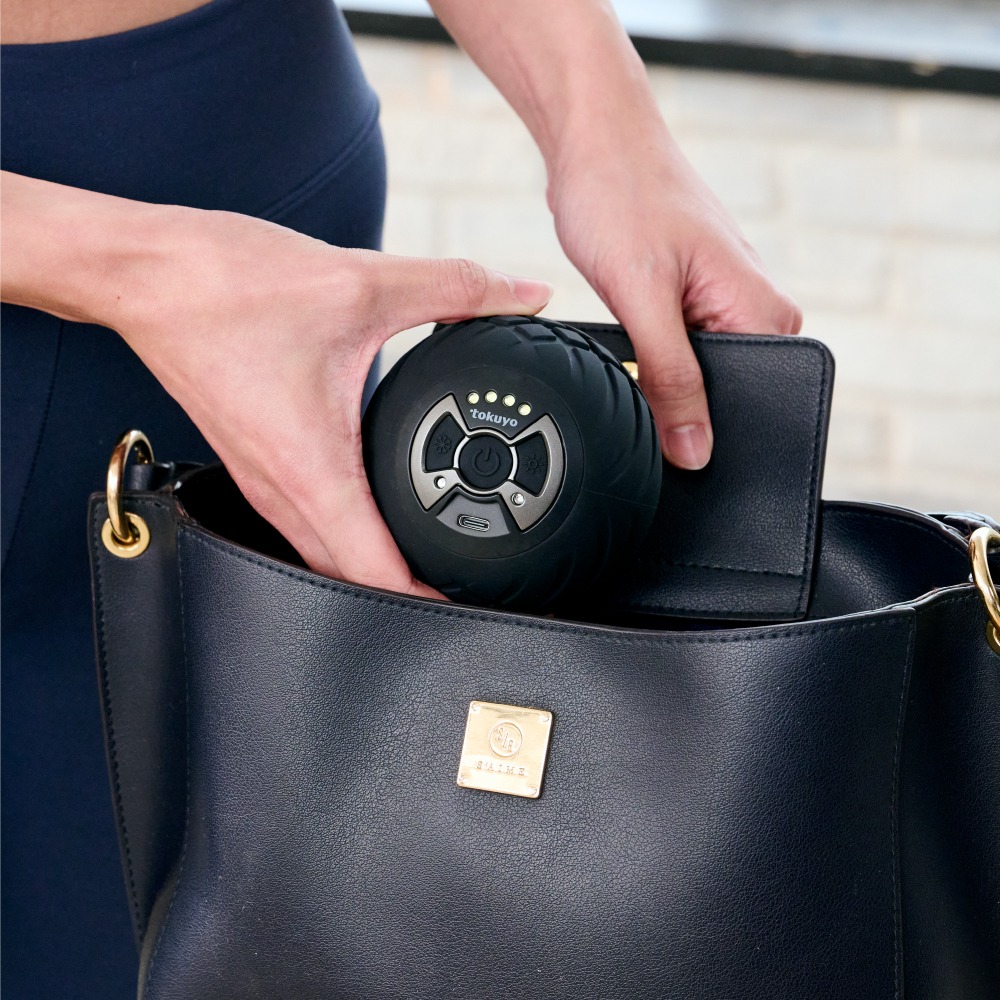 tokuyo Sporty 冷熱筋膜按摩球TS-067(冷熱+震動/震動轉速1200-4200 RPM/輔助袋)-細節圖5