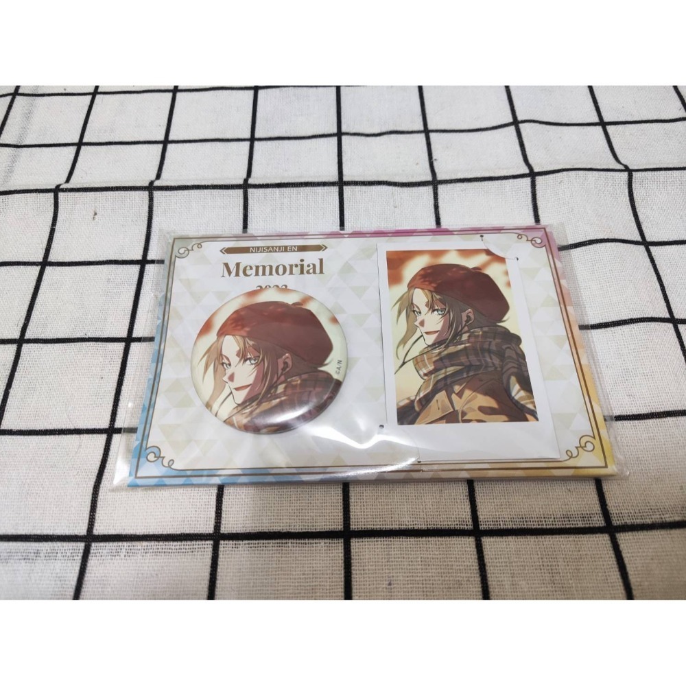 (出清、現貨) 日版 彩虹社 EN Luxiem  Noctyx 立牌 徽章 吊飾 特典-規格圖1