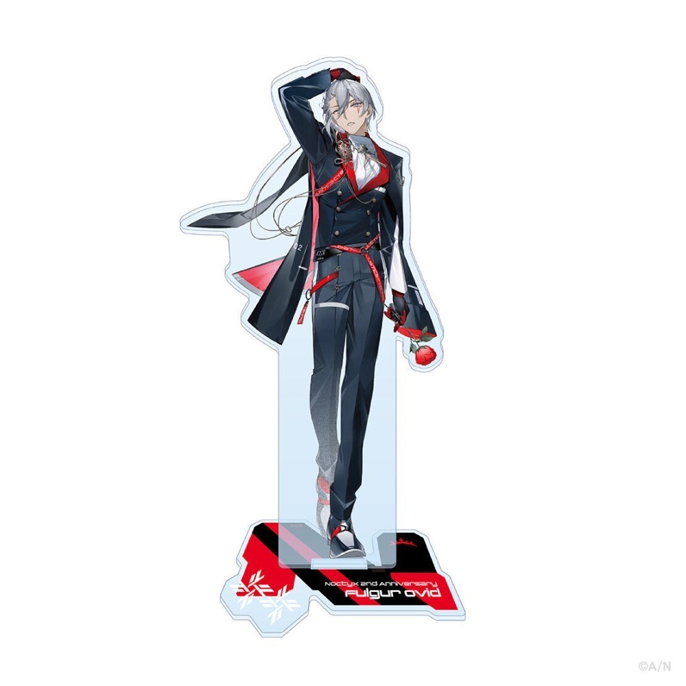 (出清、現貨) 日版 彩虹社 EN Luxiem  Noctyx 立牌 徽章 吊飾 特典-規格圖1