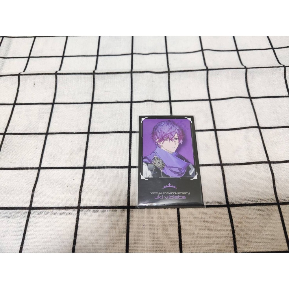 (出清、現貨) 日版 彩虹社 EN Luxiem  Noctyx 立牌 徽章 吊飾 特典-規格圖1