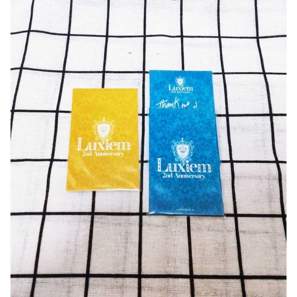 (出清、現貨) 日版 彩虹社 EN Luxiem  Noctyx 立牌 徽章 吊飾 特典-規格圖1