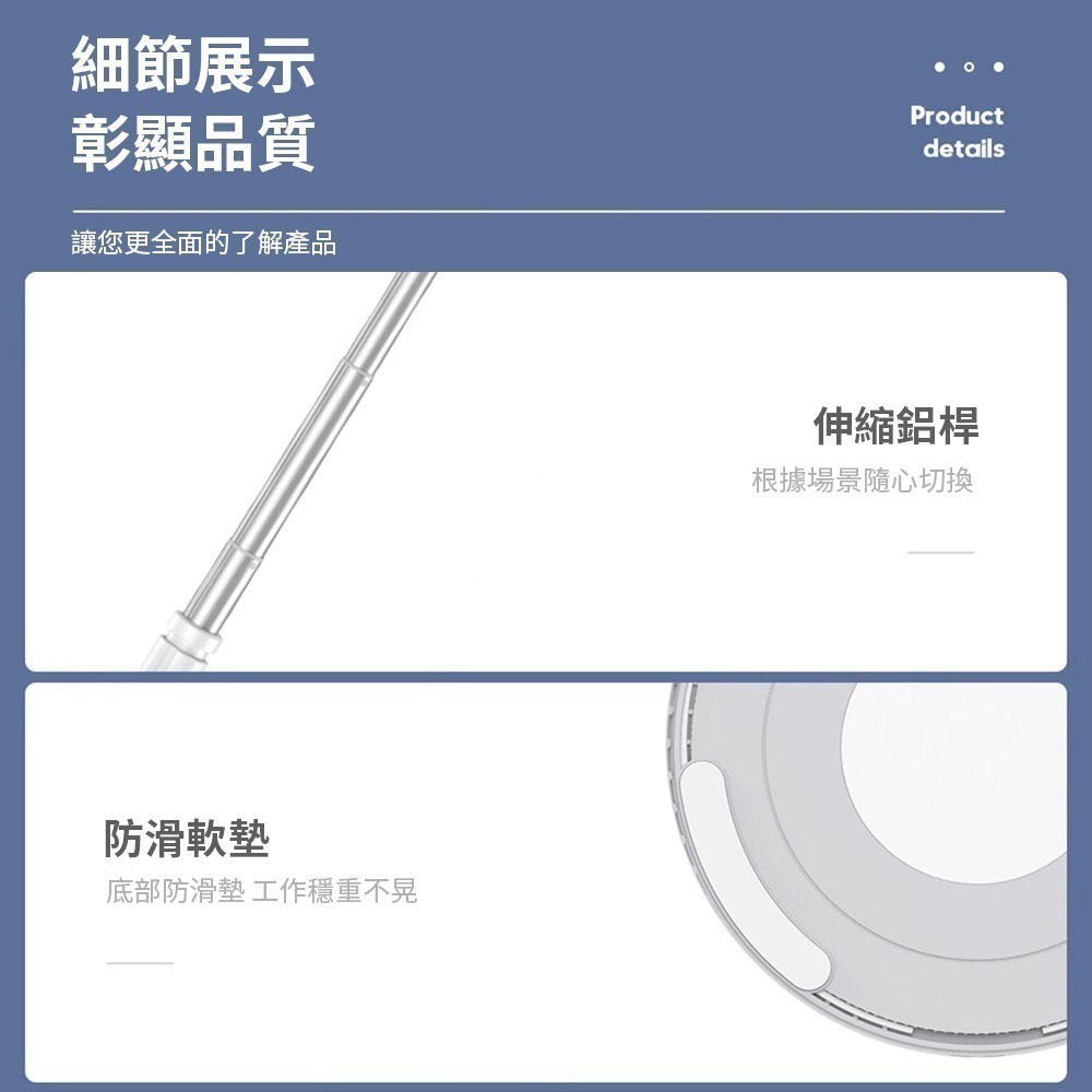 摺疊收納風扇P10 露營風扇 摺疊伸縮風扇 可攜式風扇-細節圖8