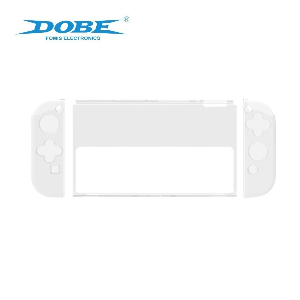 DOBE NS Switch OLED 透明水晶軟殼 保護套 保護殼 清水套 軟套-細節圖2