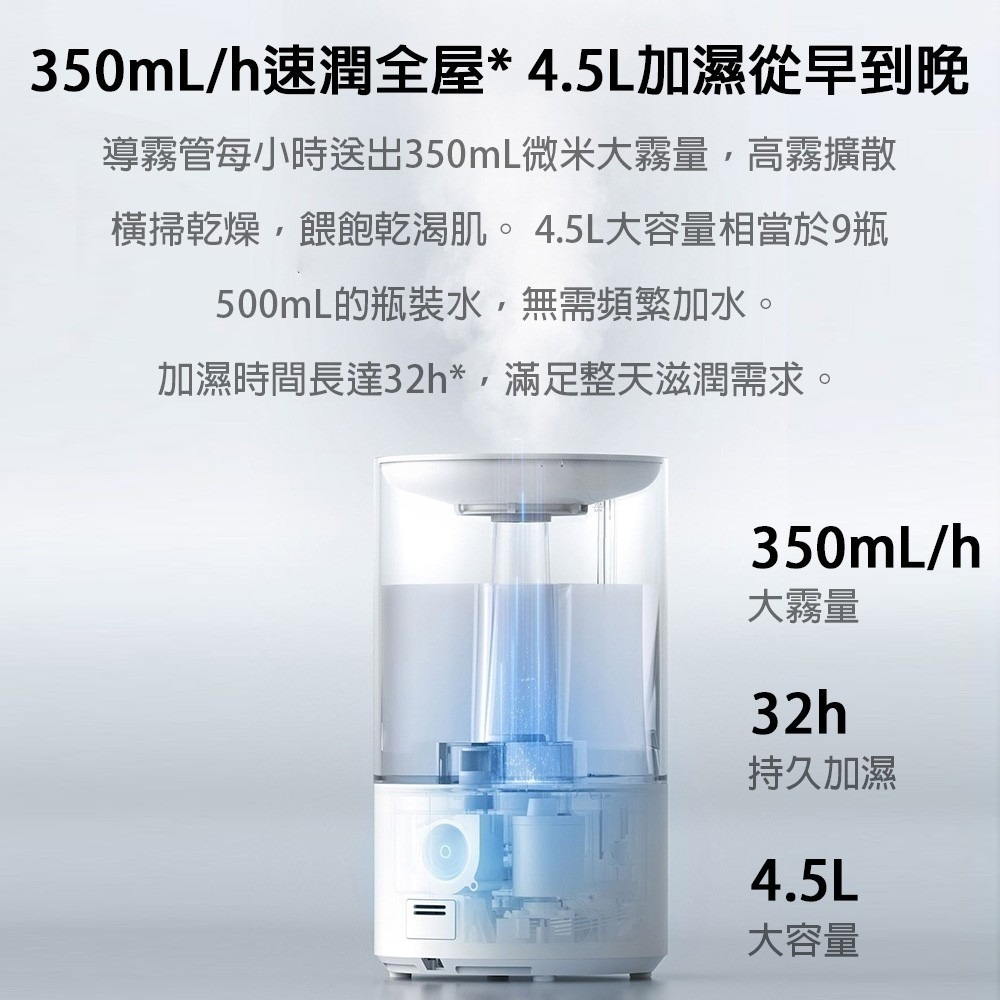 米家智能除菌加濕器2 米家加濕器2APP 加濕器 智能加濕器 可連動米家APP-細節圖5